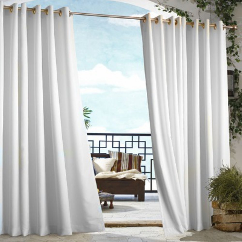 Thermal Outdoor Grommet Blackout Window Porch Curtain Panel K68 1 SET