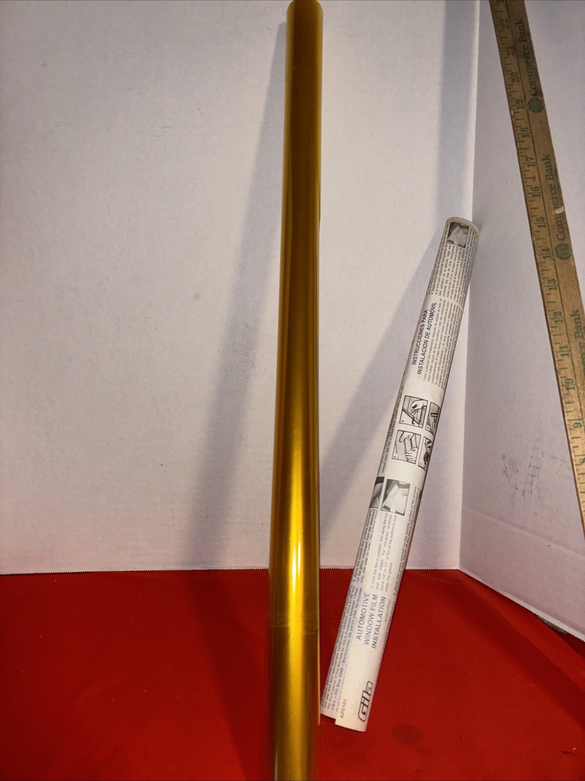Gila Window Tint Yellow 24″x 55”- Estate Find