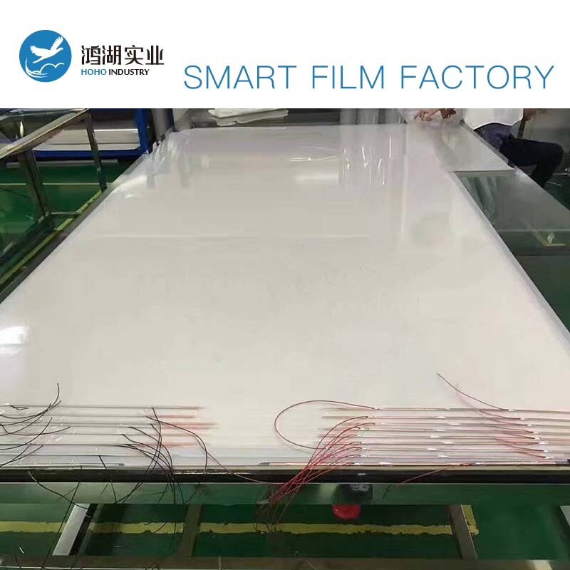 15cm*20cm White To Opaque Smart Film PDLC Smart Film Switchable Glass Tint Decor