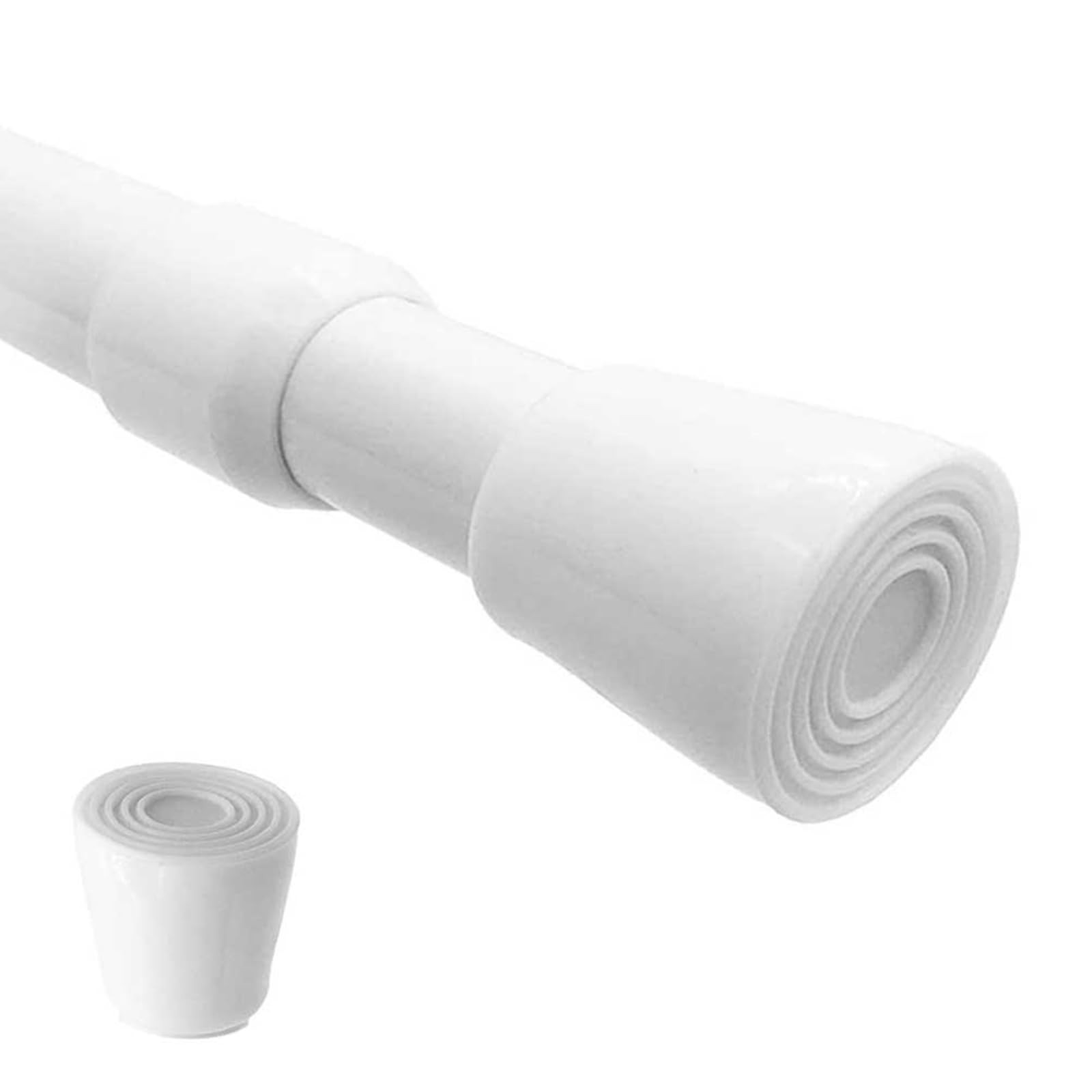 Adjustable Length Spring Tension Curtain Rod for Window Kitchen,Bathroom,Doorway