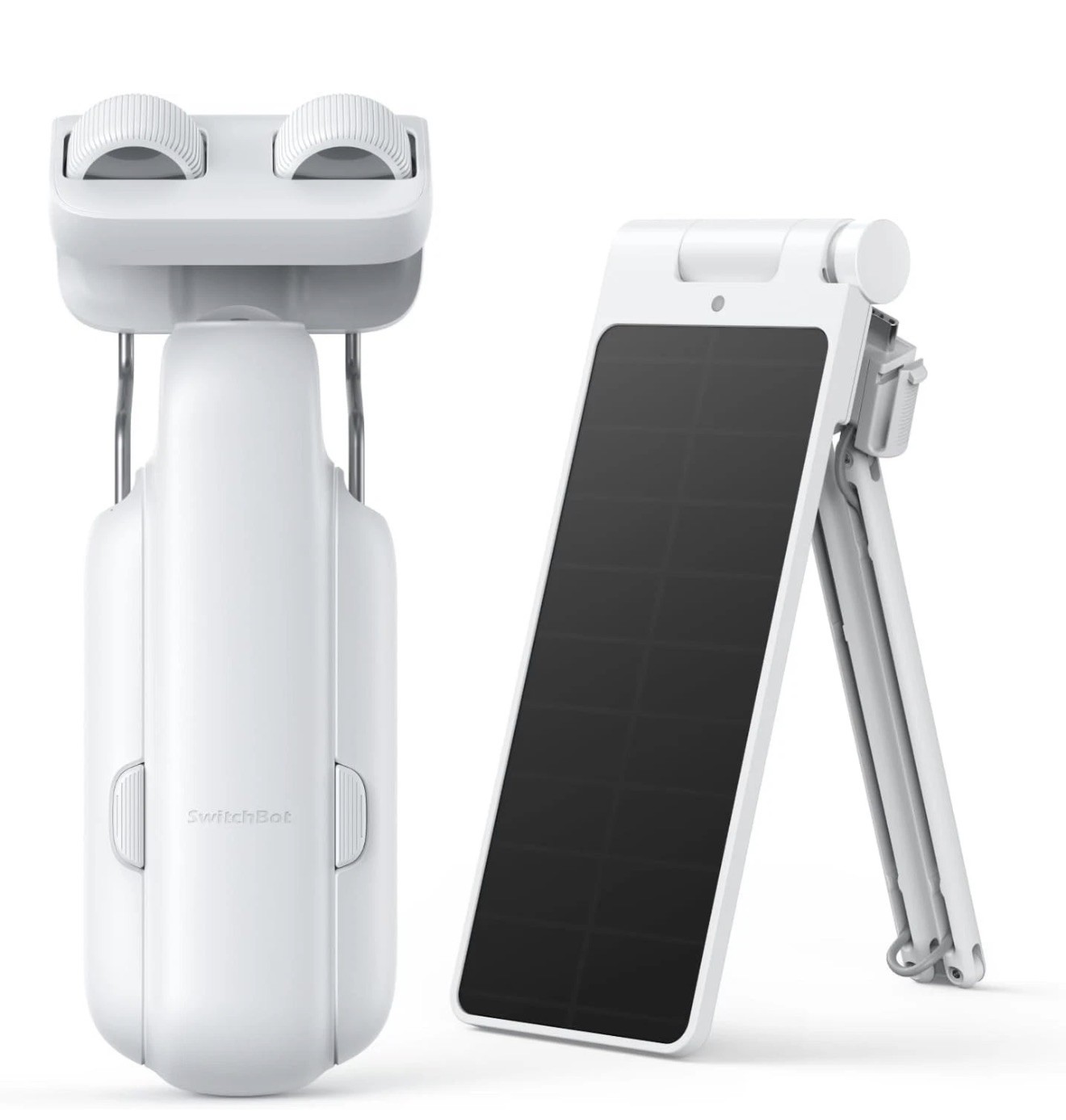 SwitchBot W2701600 Blind Tilt Motorized Blind Opener Solar Panel – White – NIB