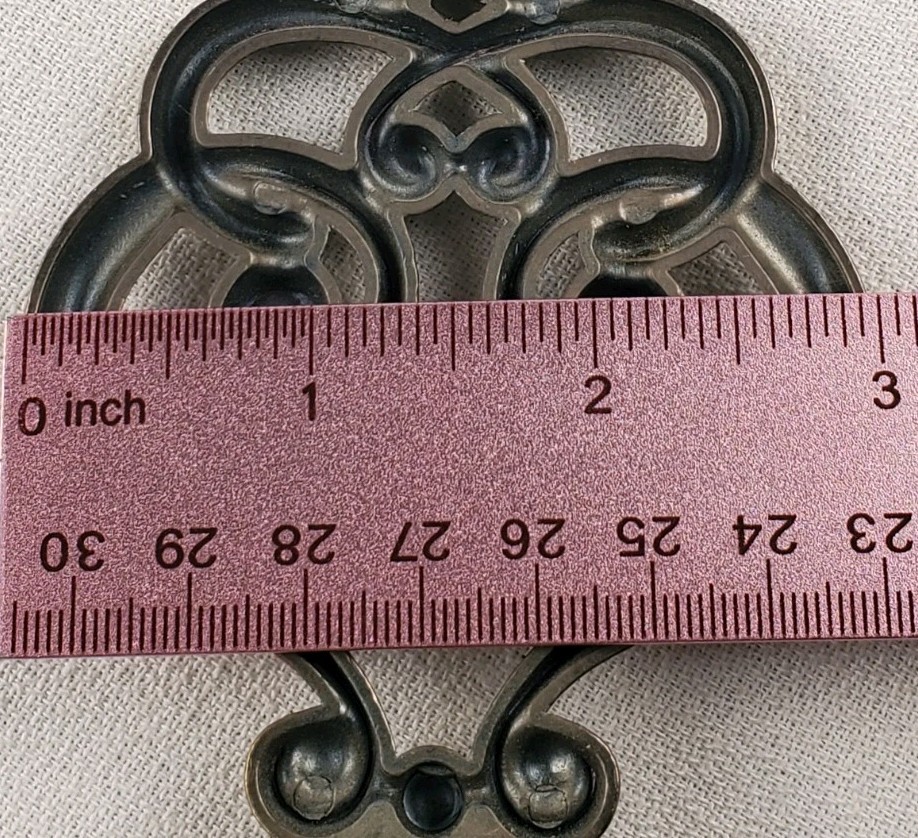 3 Sets Curtain Rod Hardware Scroll Finials, Tieback Hooks, & Brackets Gold-Tone