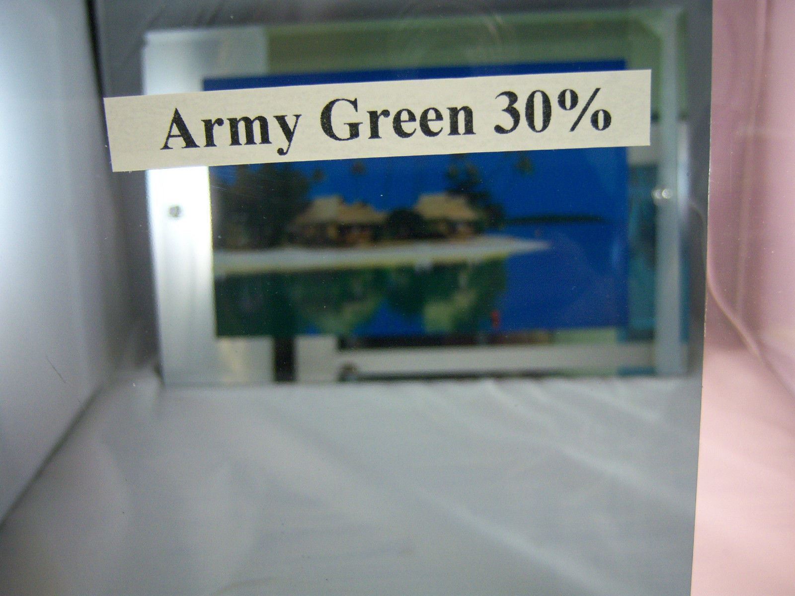 DIY COLORED WINDOW TINTFILM RUBY REDBLUEARMY GREEN PROFESSIONAL GRADE!