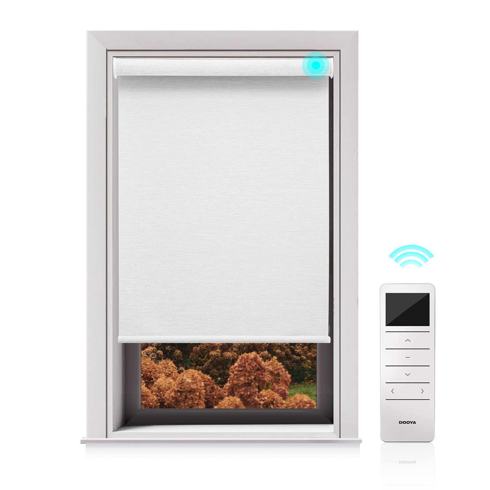 Changshade CUSTOM Electric Roller Shade Motorized 100% Blackout Window Blind