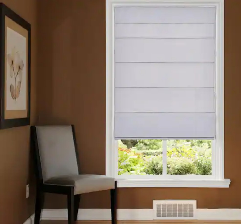 Dove Gray Fabric Roman Shade Cellular Shade 39” X 64” RSGC3964