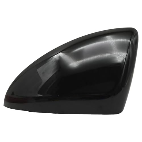 Black ABS Side Mirror Cap Replacement, Mirror Cap Trim Housing Black Left Side