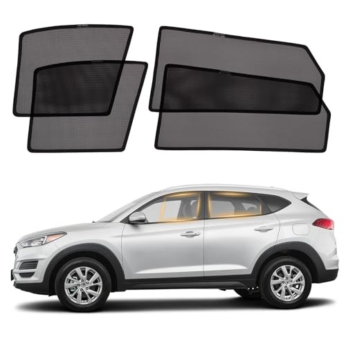Tucson Window Shades for 2015-2020, 4PCS Side Window Sun 2015-2020 Tucson