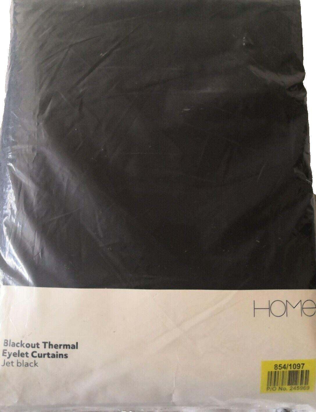 Home Blackout Thermal Eyelet Curtains – Jet Black Need a nice dark room to sleep