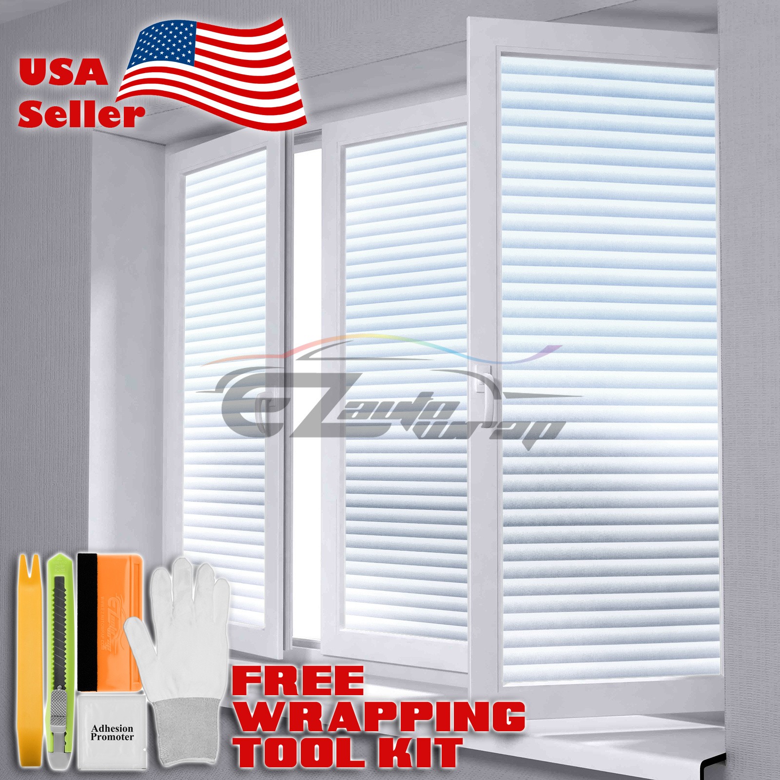 Frosted Film Glass Home Bathroom Window Security Privacy Sticker Decor DIY #5018