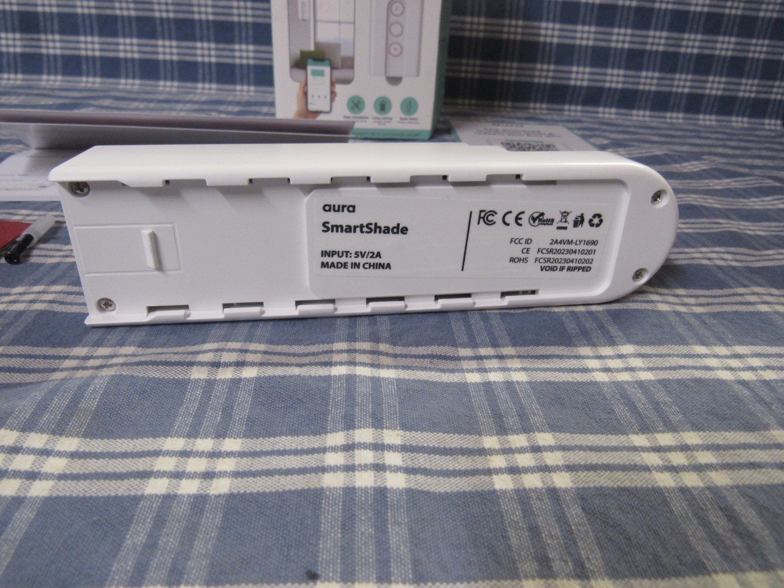 Aura Roller Smart Shade Driver Automate Existing Blinds Store Display FREE SHIP.