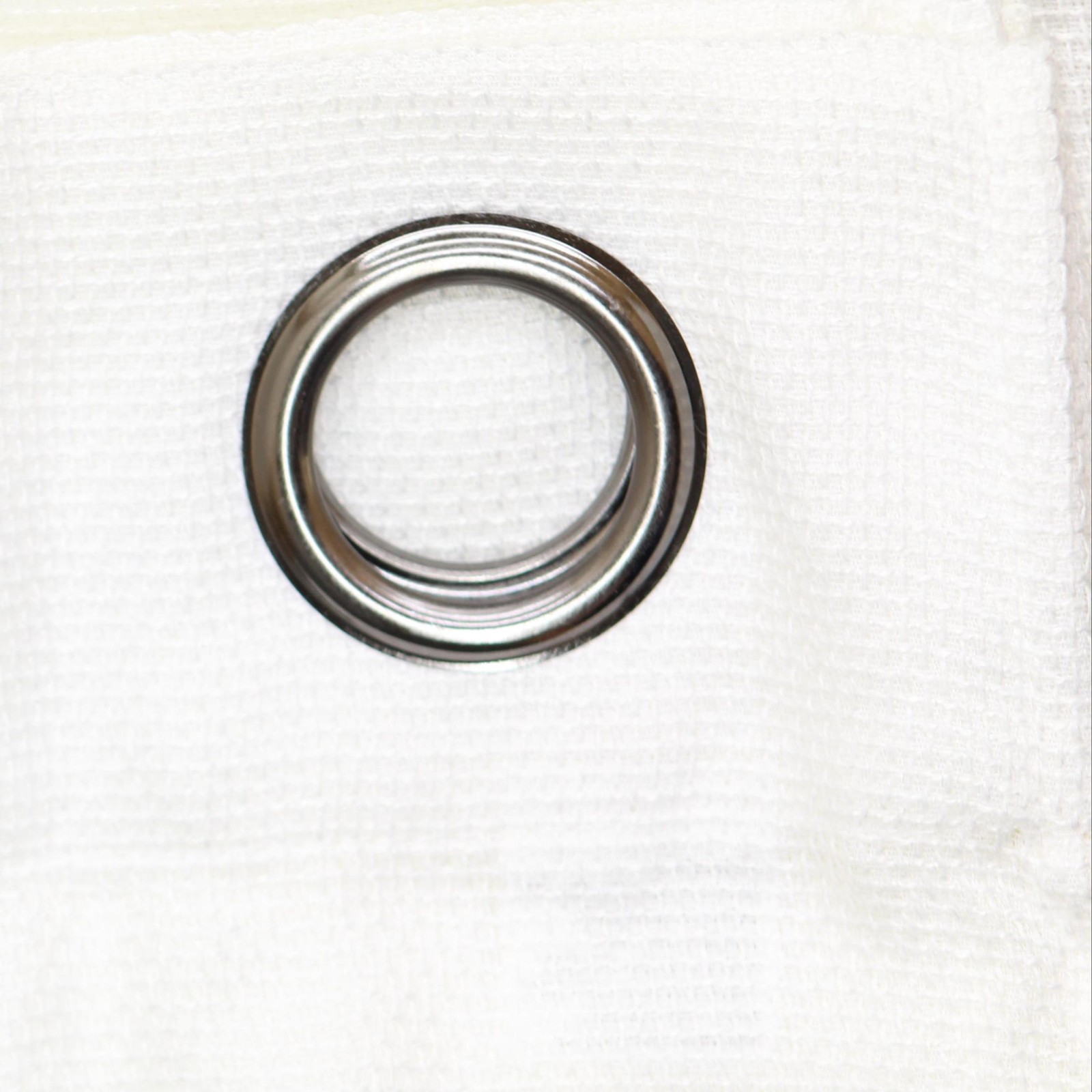 Regal Home Light-Filtering Grommet Top Single Curtain Panel White 38″ x 84″
