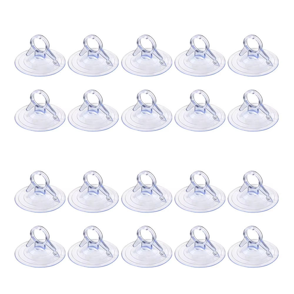 Car Sun Visor Fixing Suction Cup 45Mm Black/Transparent Rubber Suction Cup Sucti