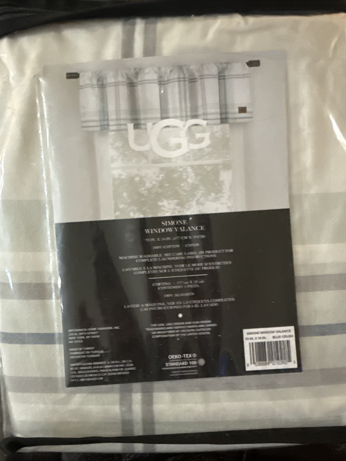 UGG Simone Window Valance 70 In X 14 In
