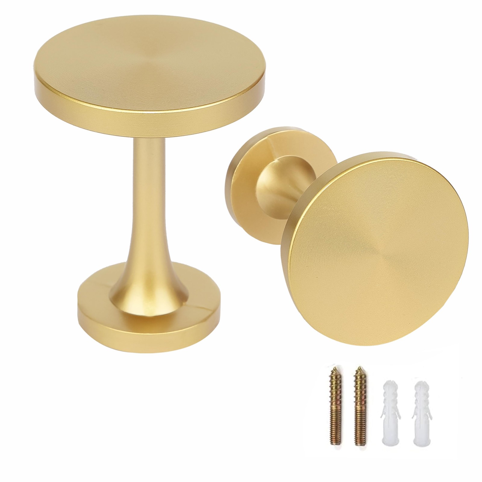 2 Pack Curtain Holdbacks Metal Round Medallion Drapery Tiebacks Wall Hooks Mo…
