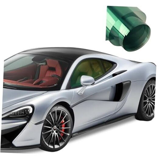 Car Window Tint Film 60%VLT 60 Percent Premium Nano 20″*10FT Orange Green
