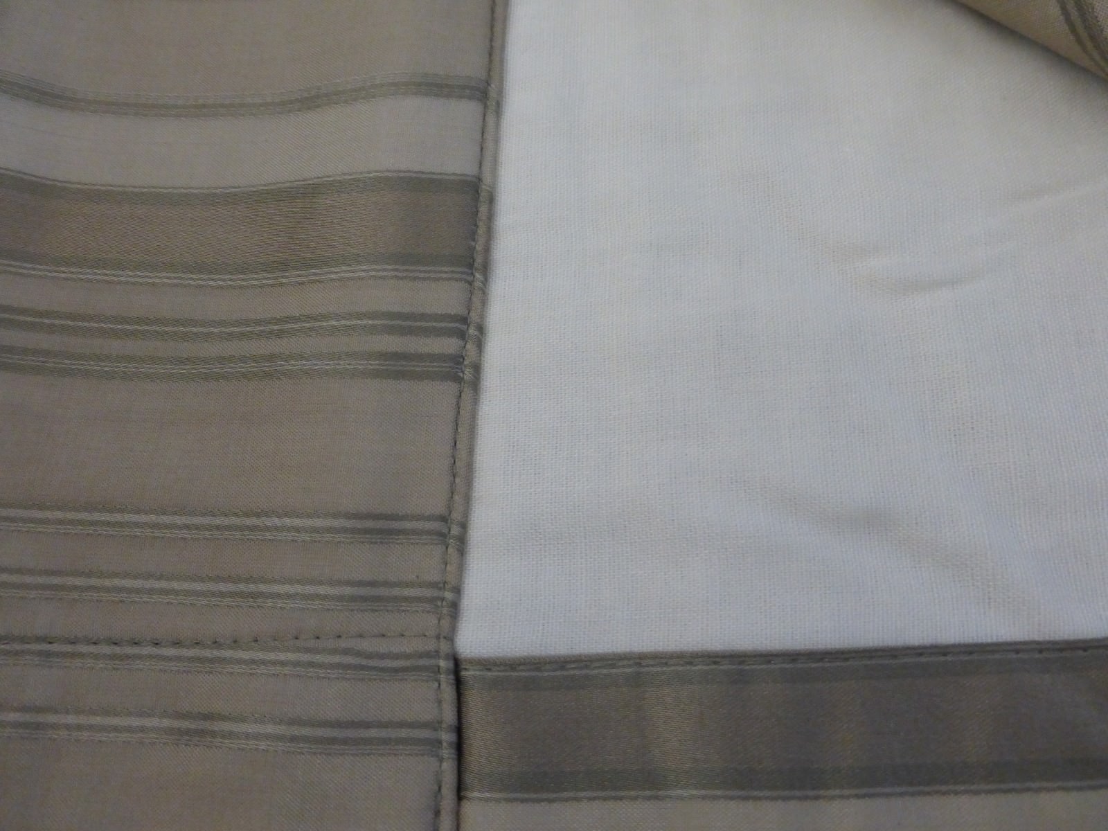 2 Leyton Silk Cotton Drape Panels (1 Pair) 84″ x 96″ $299 NIP