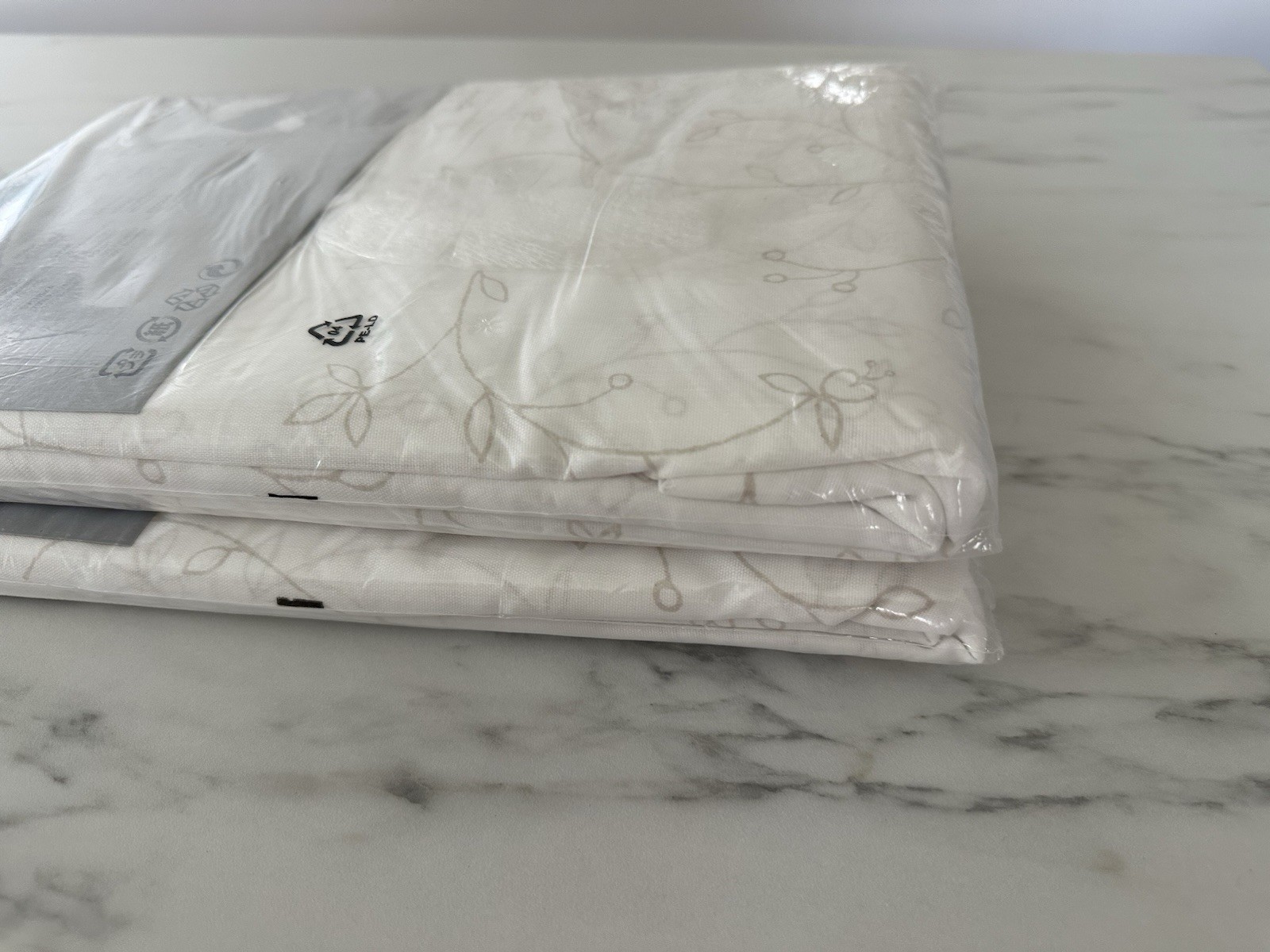 IKEA Arden Blom Set Of 2 Curtains 4 Panels Sheers Voile 🌸57×118🌸 Rare