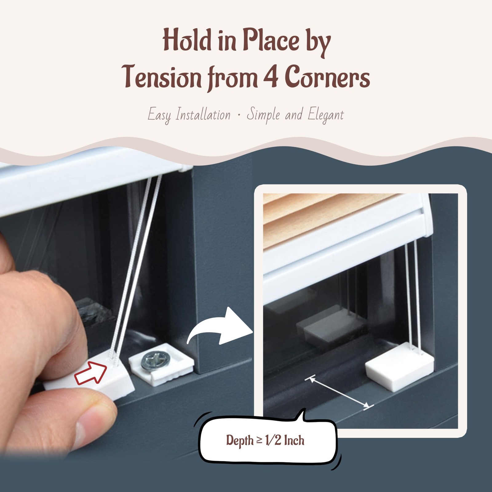 Flamax Tensioned Top Down Bottom Up Cellular Shades For Indoor Windowblackout