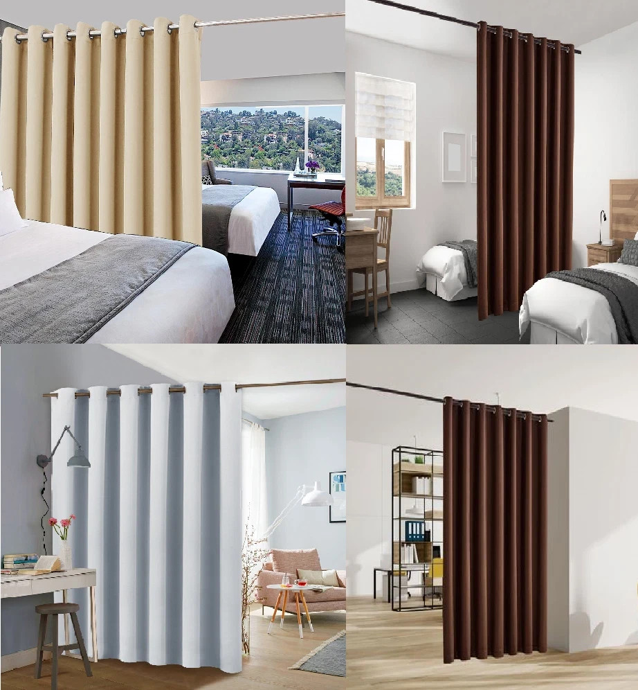 Thermal Insulated Window Treatment Curtain 14 Silver Grommets Energy-Efficient
