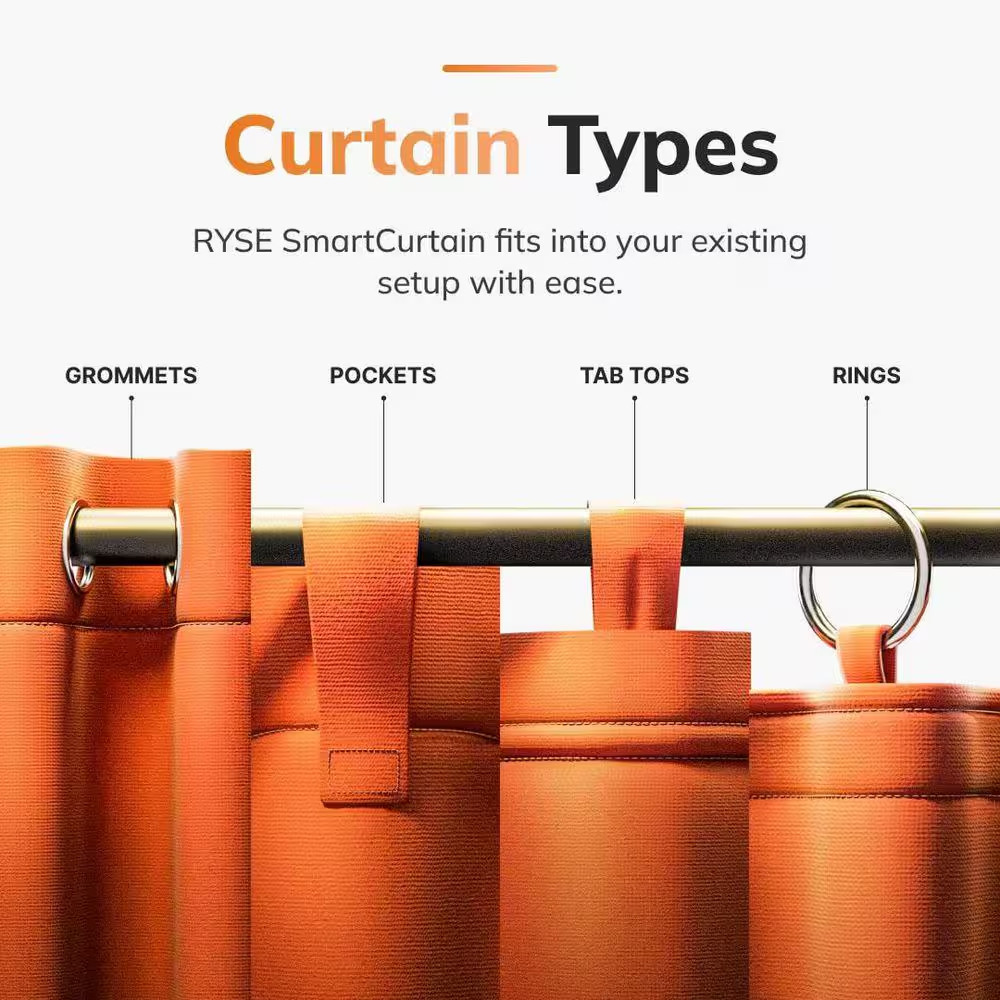 Smartcurtain-Transforms Existing Window Curtains into Motorized Smart, Motorized