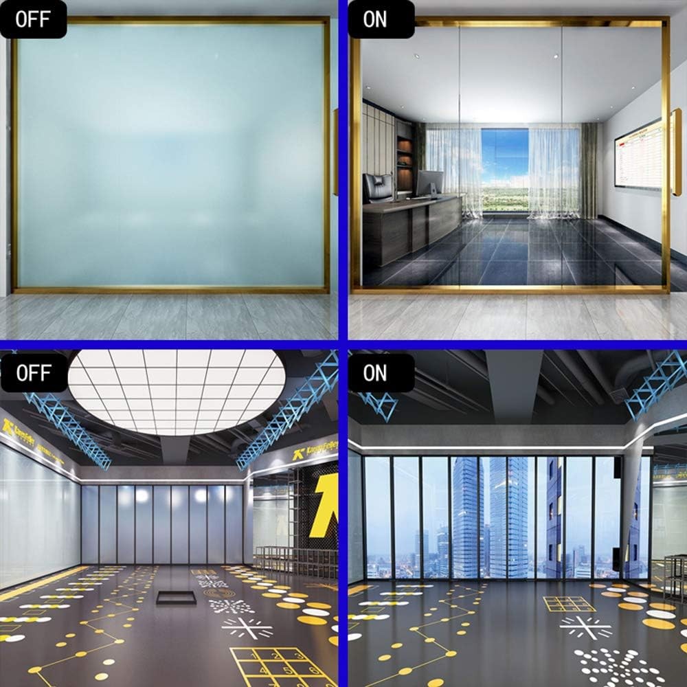 Switchable Adhesive Smart Film PDLC Electronic Smart Tint Glass Sticker Home