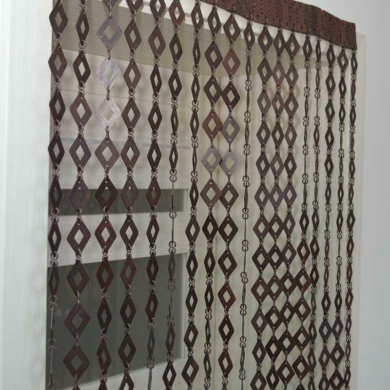 Wood Door Curtain, Custom Wooden Curtains doorway, Beads Wooden Curtain handmade
