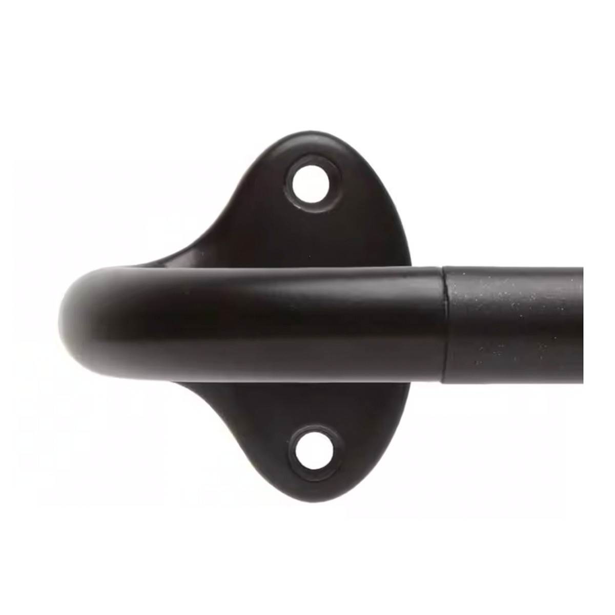 Room Darkening Wrap Around Curtain Rod 28-48″ Dark Bronze Heavy Duty Steel