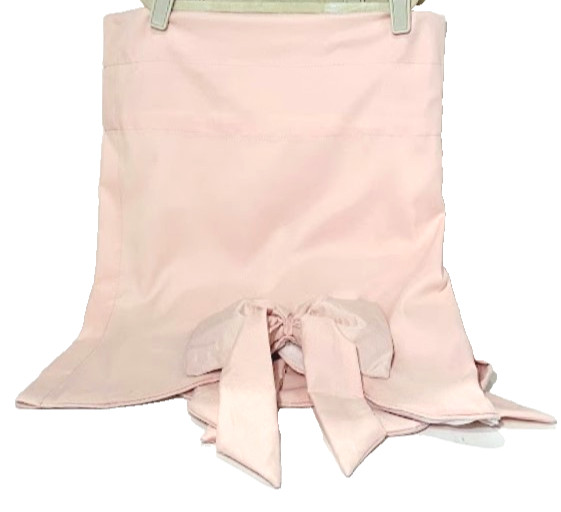 Lush Decor Melody Bow Blush Window Valance 18″ x 52″ Pink Sheer New in Bag