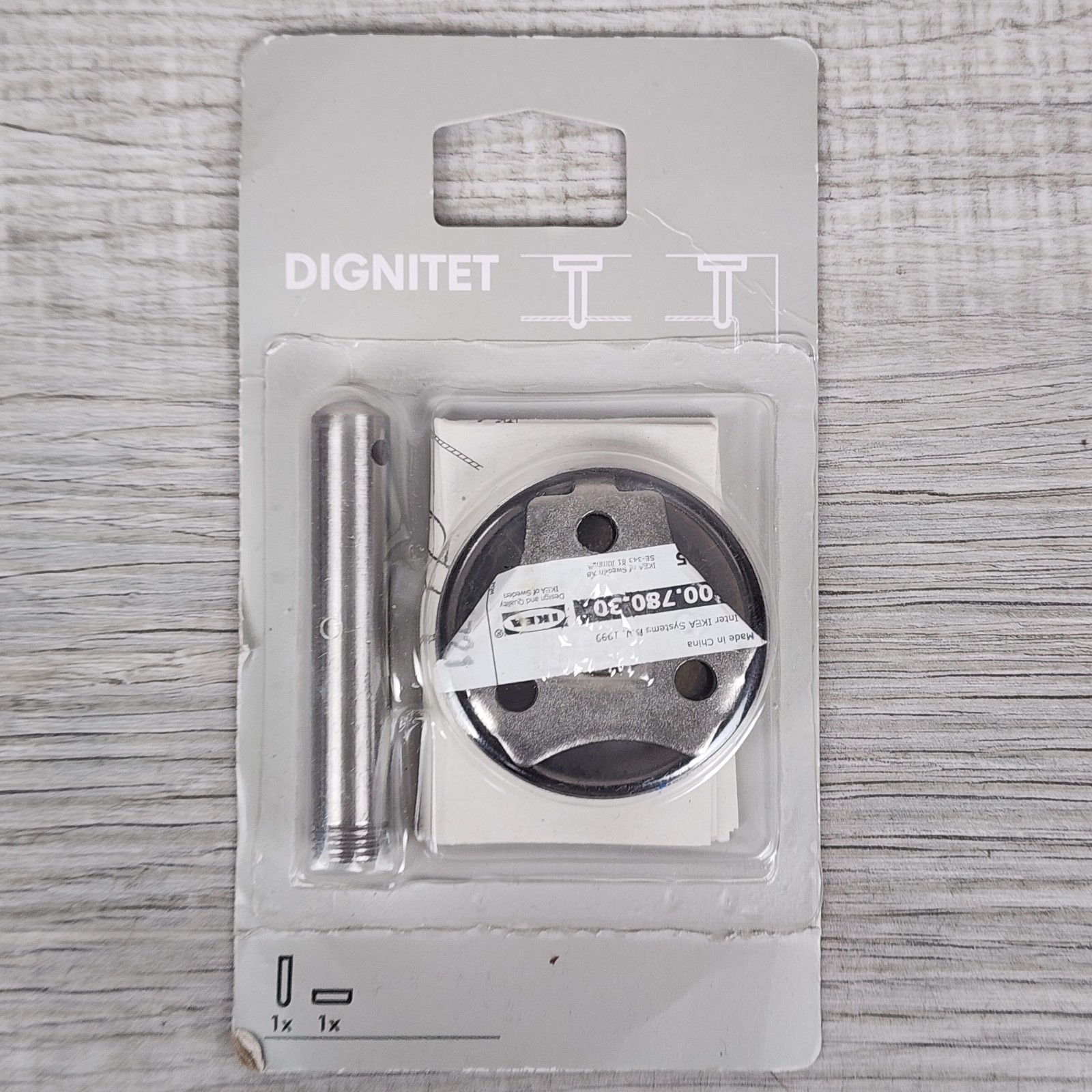 IKEA DIGNITET Curtain Wire System / Extra Connector / 24 RIKTIG Hooks NIP