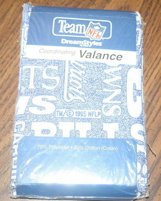 Team NFL Dreamstyles Coordinating Valance Touchdown II 2 Bibb 1995