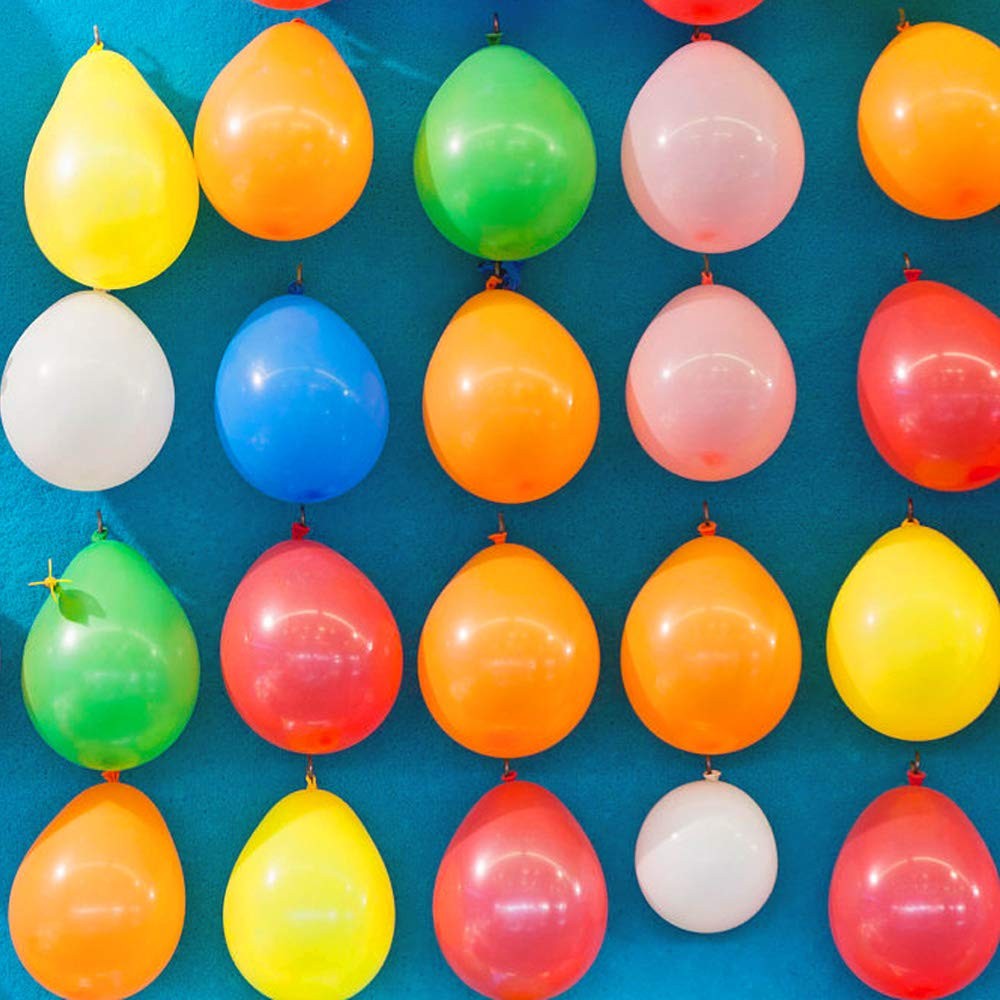 500 Pcs 6 Inch Assorted Color Latex Dart Balloons Water Balloon with 10 Pcs P…