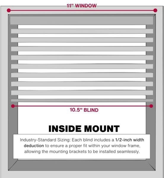 LOTUS & WINDOWARE 2 Inch White Cordless Faux Wood Blinds, 11″ Wide x 84″ Long