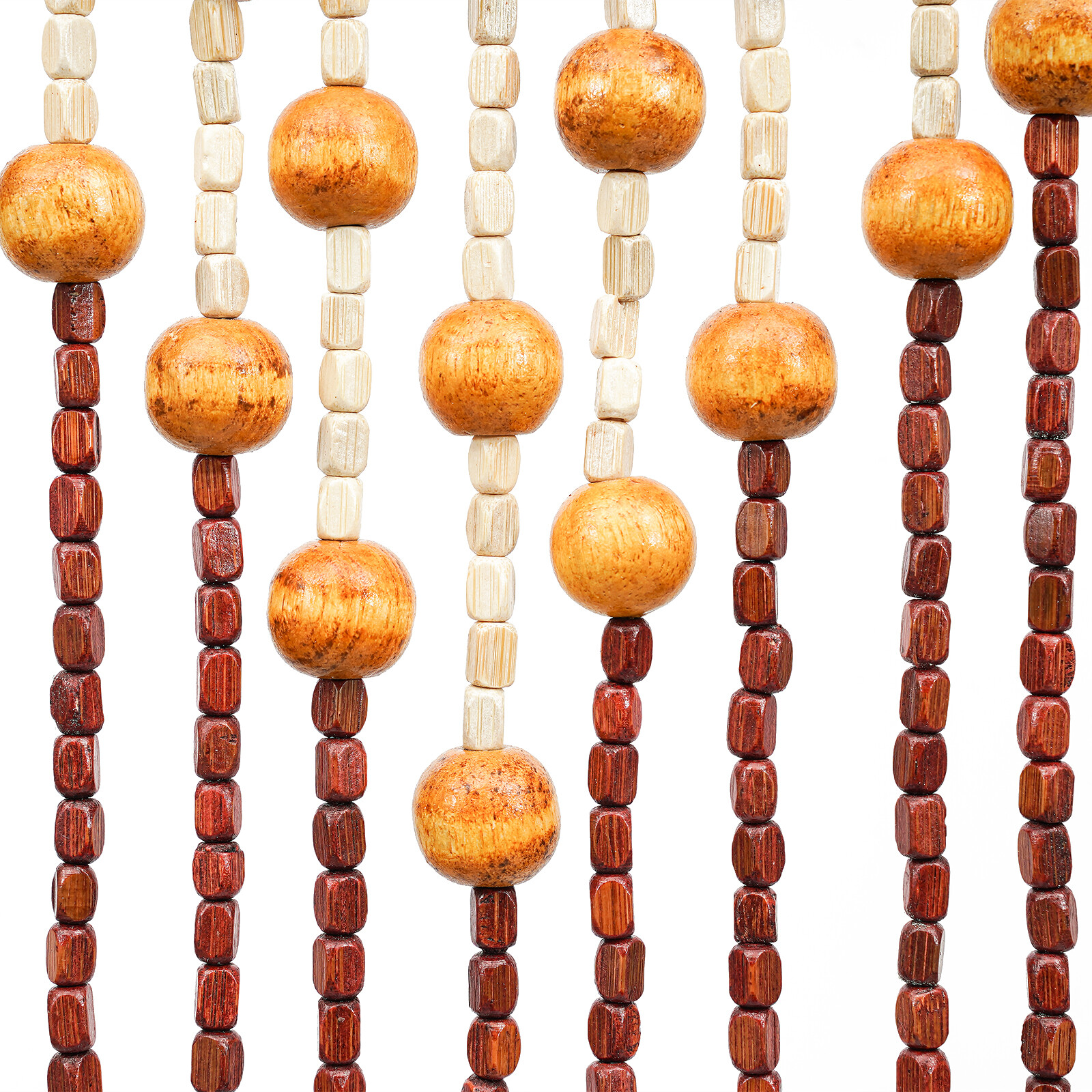 Natural Bamboo 52 Strands Handmade Curtain Beads Window Door Shoji Room Divider