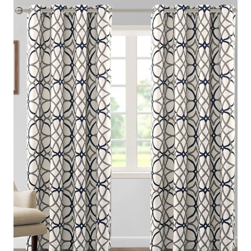 H.VERSAILTEX 53″W x 63″H Light Blocking Blackout Thermal SET of 2 Curtains Drape