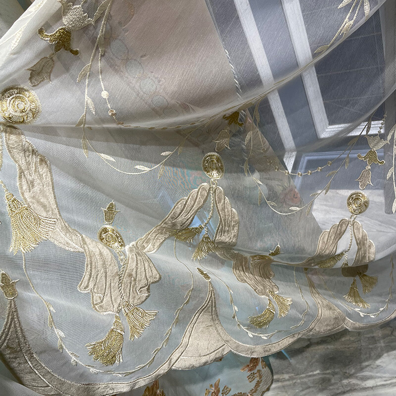 high-grade flannelette orange velvet cloth valance blackout curtain drape C1912