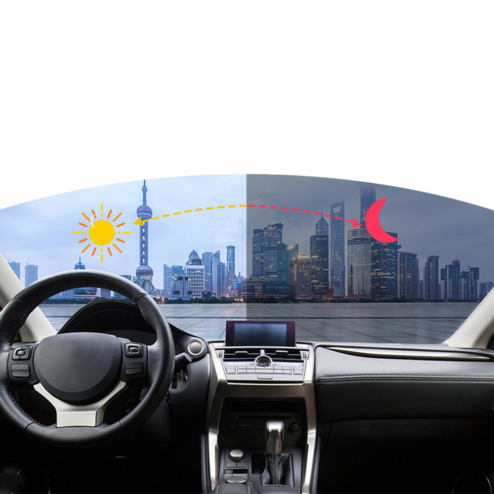 Auto Car Window Glass Tint Smart Color Changed Nano Ceramic Solar Tint 1.52×0.5M