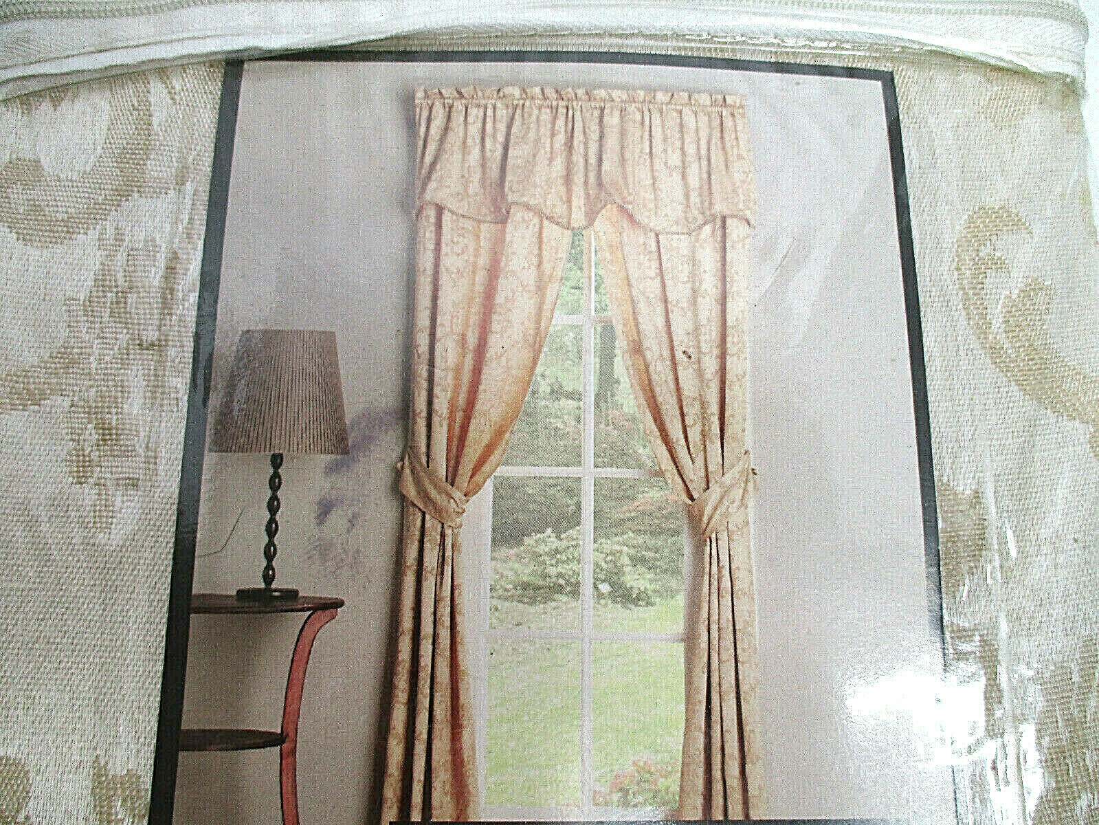 Lichtenberg & Co Brittany Ivory Machine Wash Complete Window Set 56×84 NIP