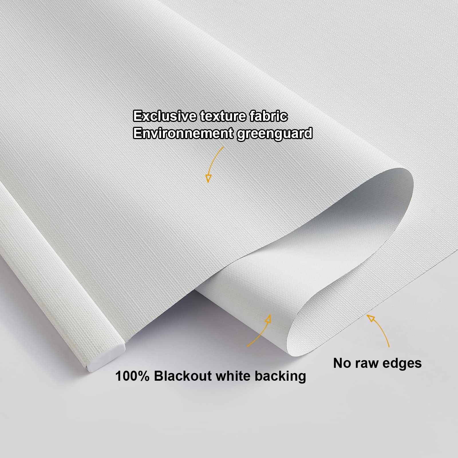 Persilux 100 Blackout Shades Windows Blinds Cordless Roller Shades Textured