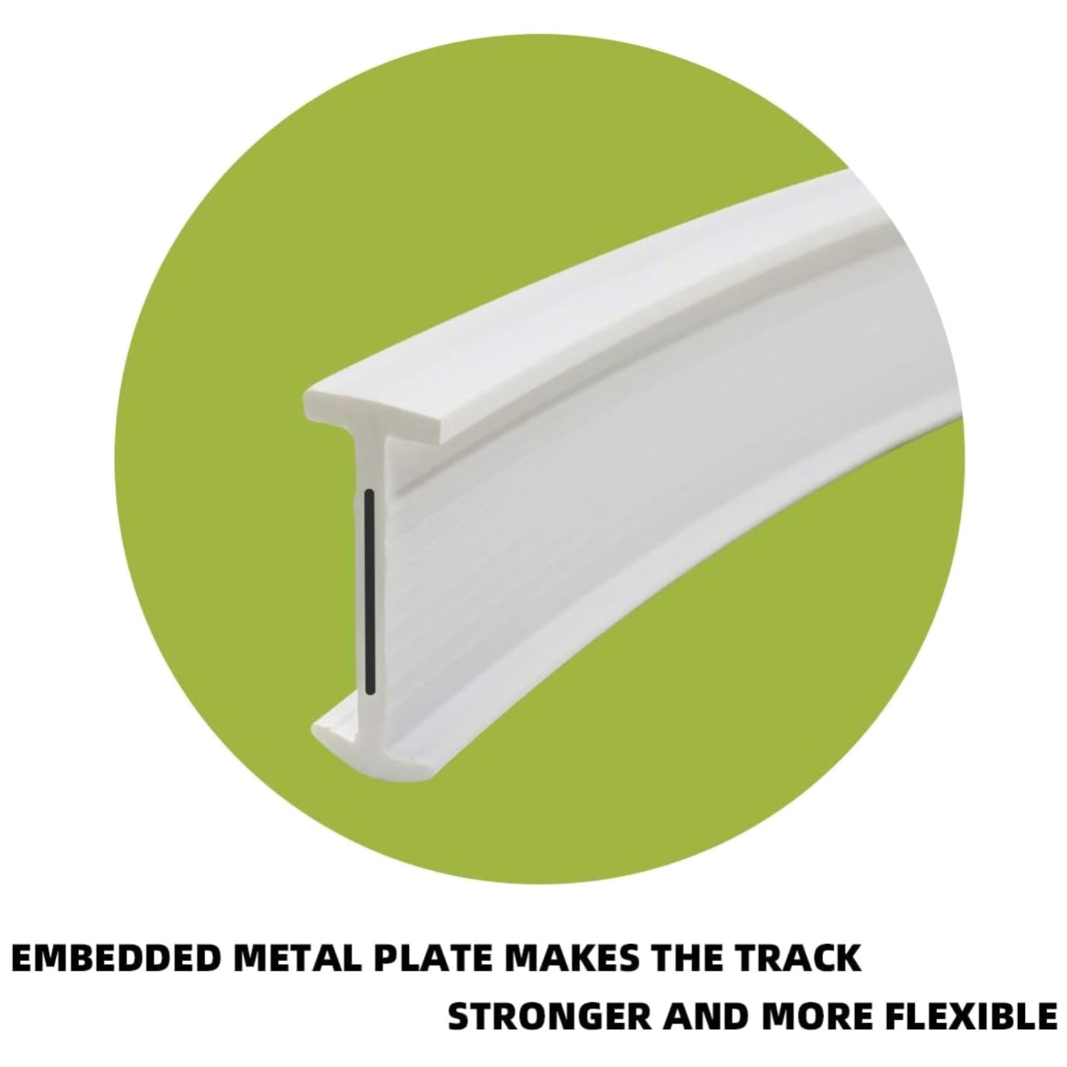 Bendable Ceiling Curtain Track System 30 ft