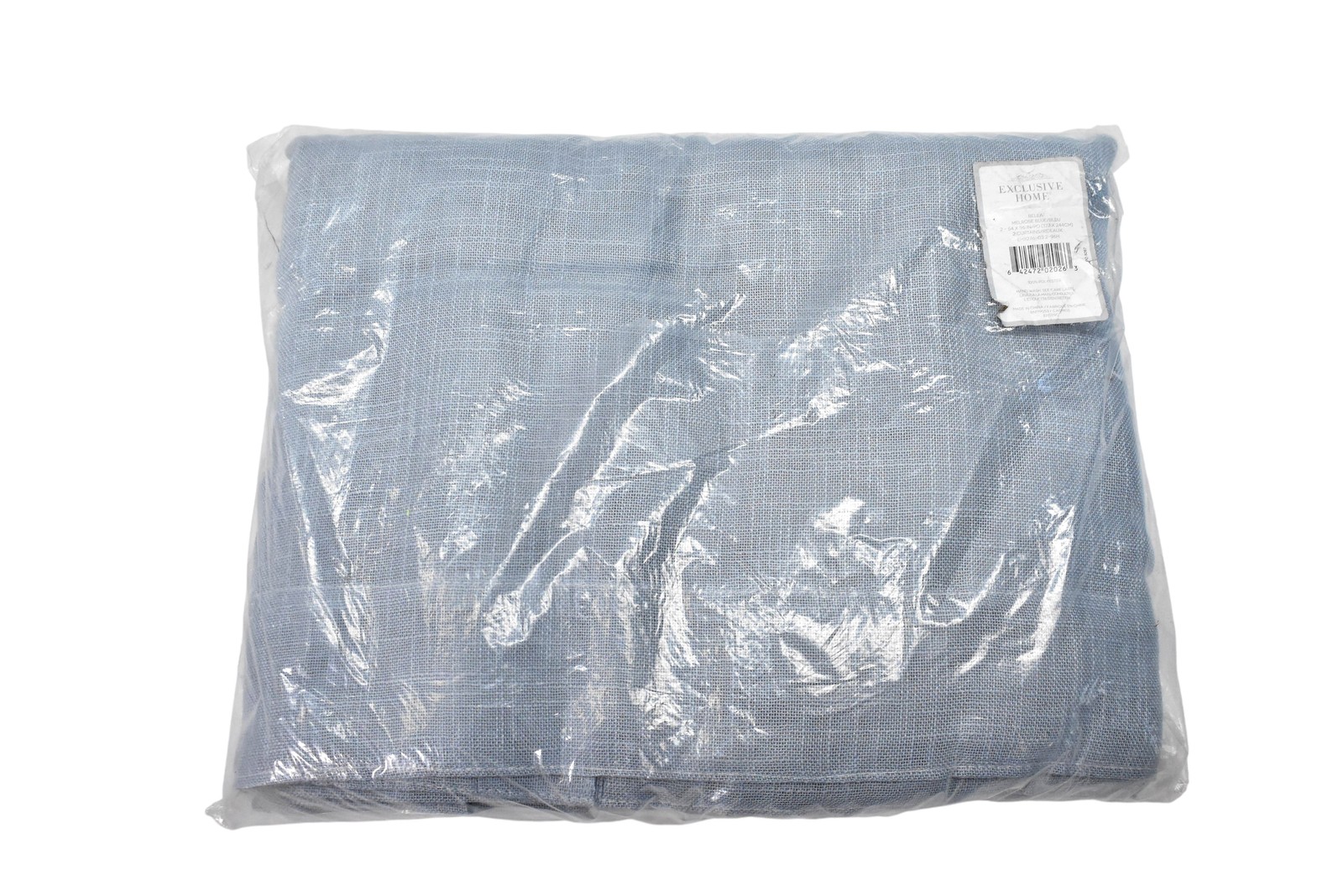 Exclusive Home Bella Curtains 2 Panels 54×96 Melrose Blue Window Drapes Set