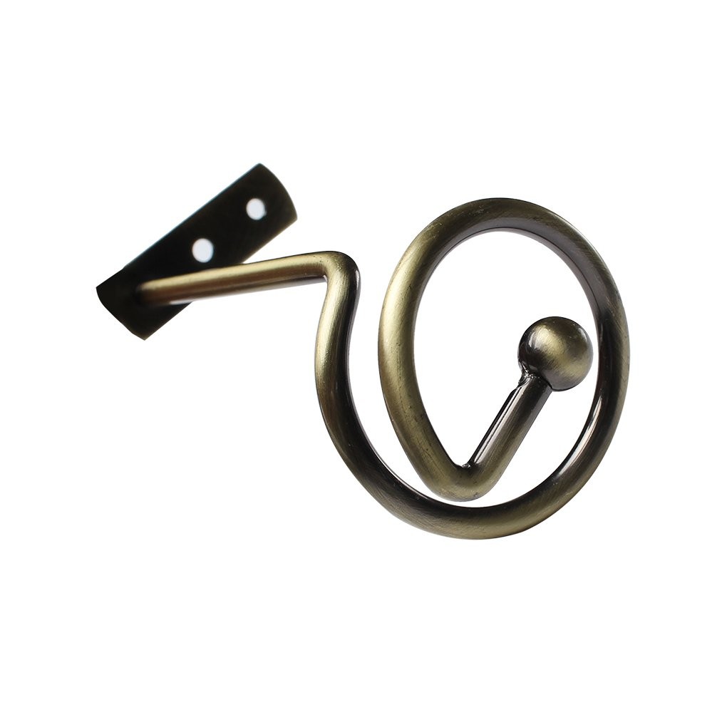 Curtain Holdback Bronze Set of 4 Drape Holder Hook Tieback for 2pair