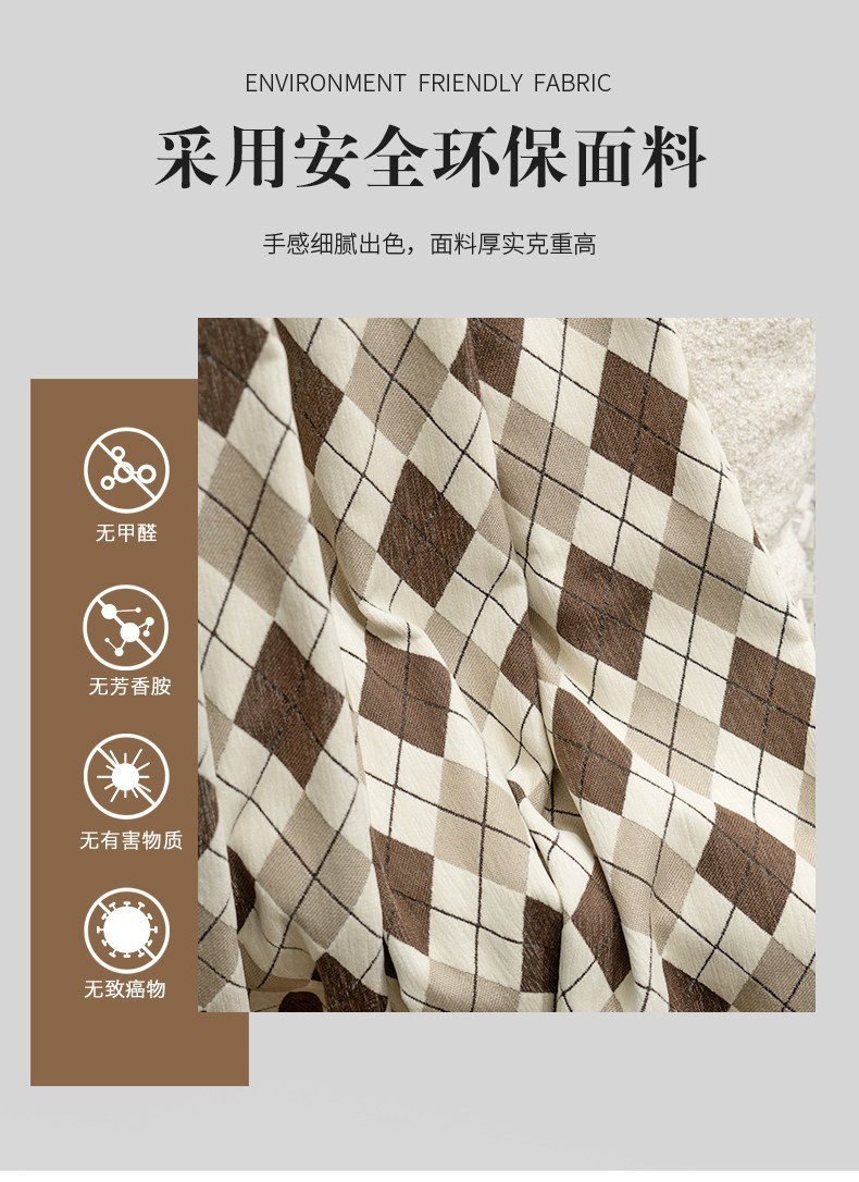 minimalist modern valance cloth chenille grid shade curtain tulle M1868
