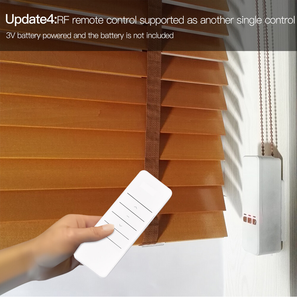 MOES WiFi Smart Curtain Motor Roller Blinds Shutter Drive Remote Alexa Google
