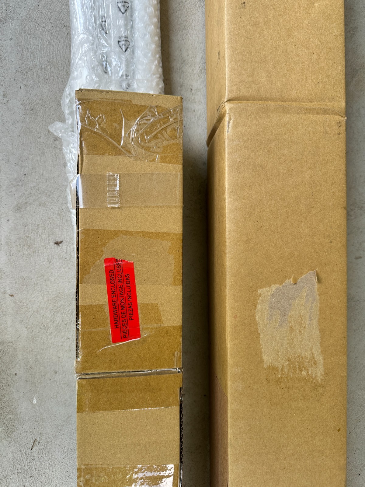 Pottery Barn Standard Curtain Rod & Wall Bracket 108-144″ ~ 1.25″d White NEW