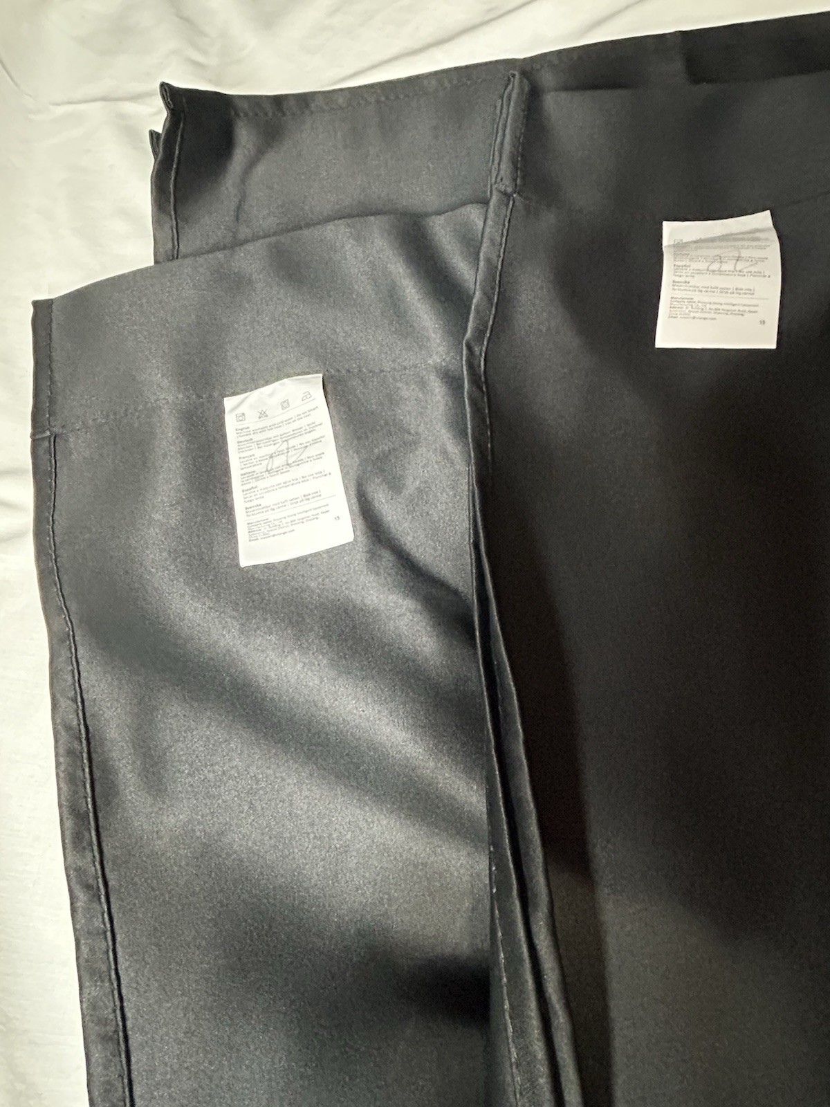 2 pack Blackout Curtains polyester 42X63 Inches Room Darkening Drapes