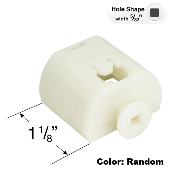 Lowes Faux Wood Blind Drum with a 5/32″ Square Tilt Rod