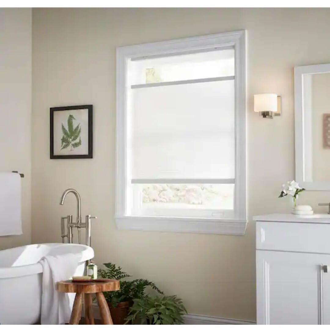 CUSTOM CUT Snow Drift Top-Down Bottom-Up Cordless Cellular Shade FAST SHIPPING!