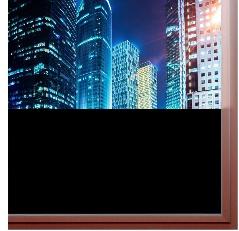 BDF BLKT Window Film Blackout Privacy 36in x 49ft New Free Shipping