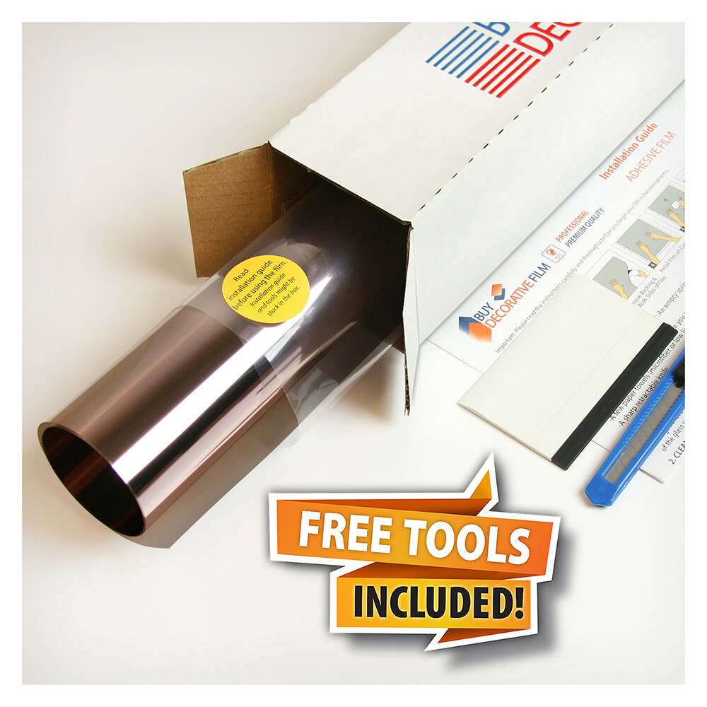 BDF BRZ35 Window Film Bronze Sun and Heat Control (Medium)
