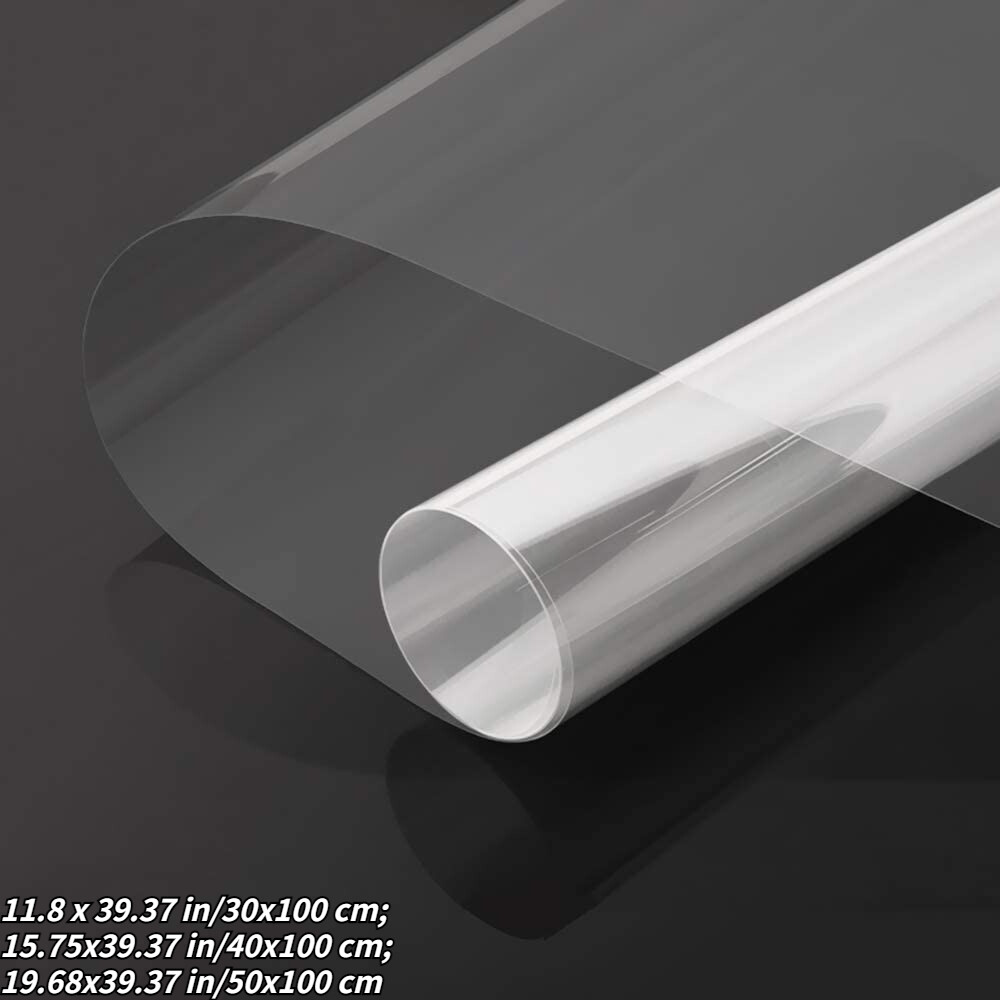 Clear Self Adhesive Window Security Film Sticker Table Glass Shatter Protection